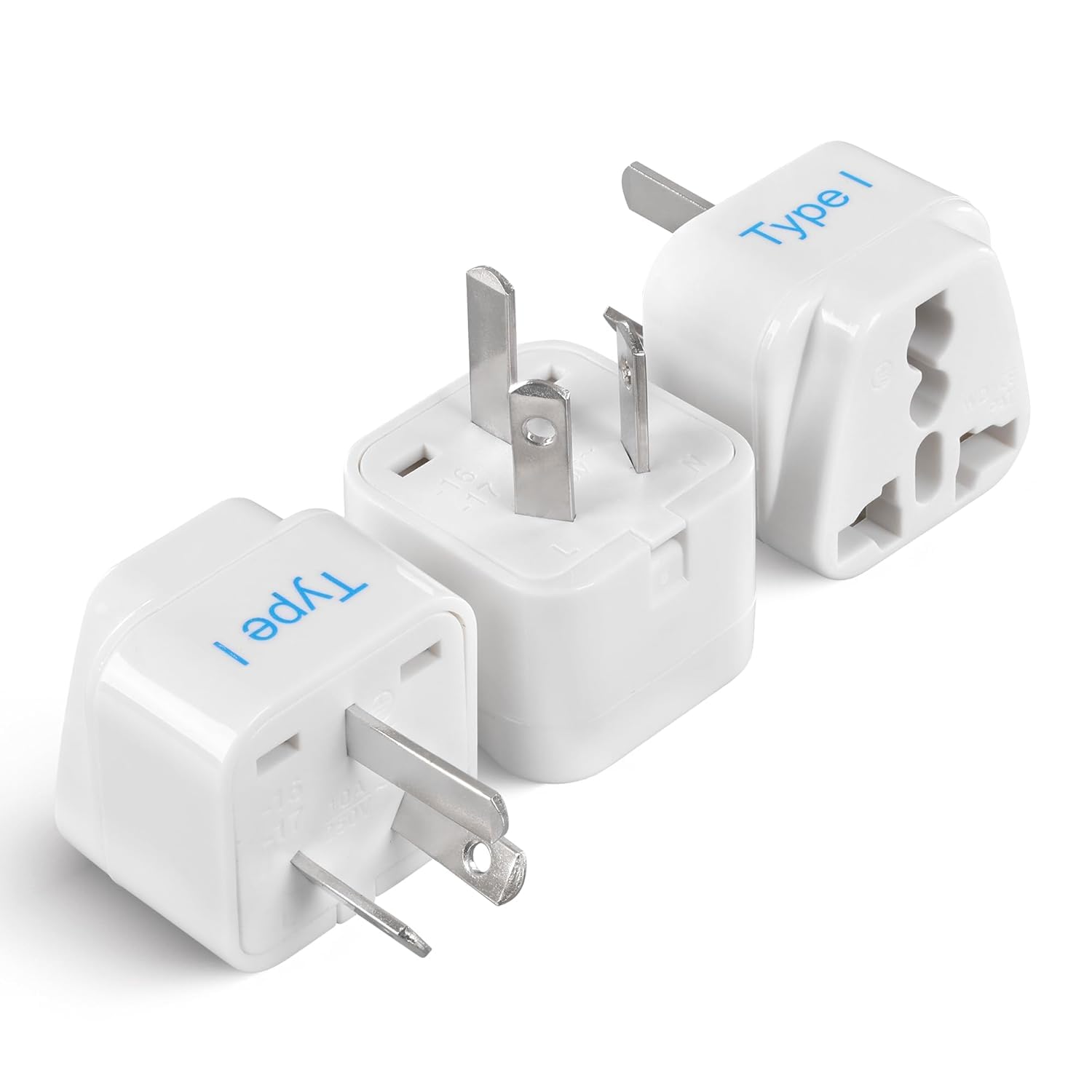 India to Australia Converter Plug Universal Socket Adapter Type-I (Pack of 3) for China, New Zealand, Argentina, Cross 3Pin Plug Universal Input (Pack of 3-3Pin Australia Adapter)-image-16