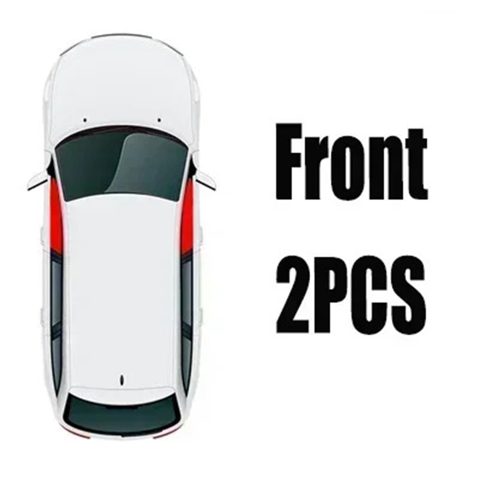 Zaslony Dzielace Samochód Pasuje do Mercedesa Benz Klasy E Sedan W212 2009-2016 Zasłona prywatności przednia szyba pełna(2PCS FRONT)