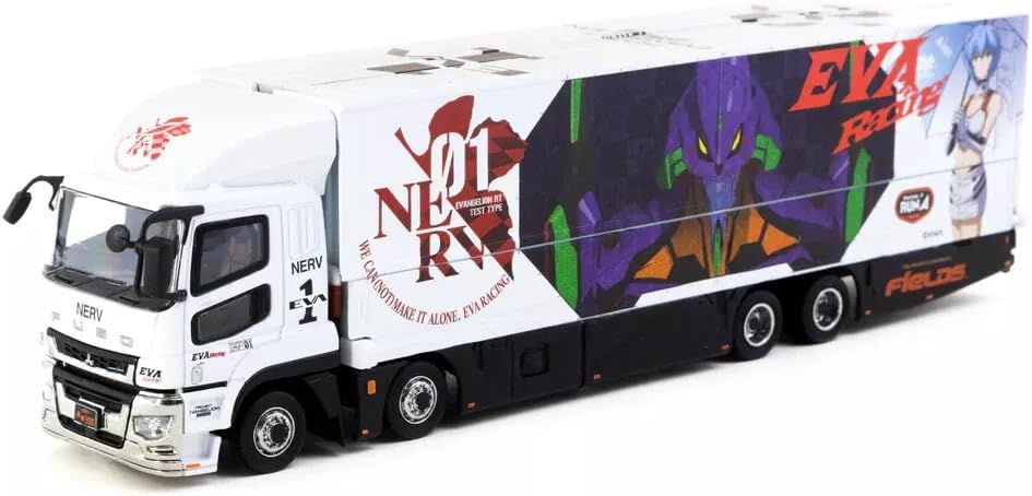 ターマック ワークス 三菱ふそう スーパーグレード EVA レーシング トラック TARMAC WORKSより1/64 EVARacing Mitsubishi Fuso Super Great Vol.2が