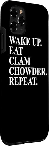 Miniatura 6 de Ropa para iPhone XR Clam Chowder, increíble funda divertida con diseño para amantes de las Chowders