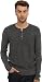 John Varvatos Star USA Men's Long-Sleeve Baseball-Collar Sweater with Pattern Front