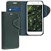 Produktbild kalibri Hülle kompatibel mit Samsung Galaxy A5 (2017) - Leder Handyhülle - Handy Wallet Case Cover in Dunkelblau