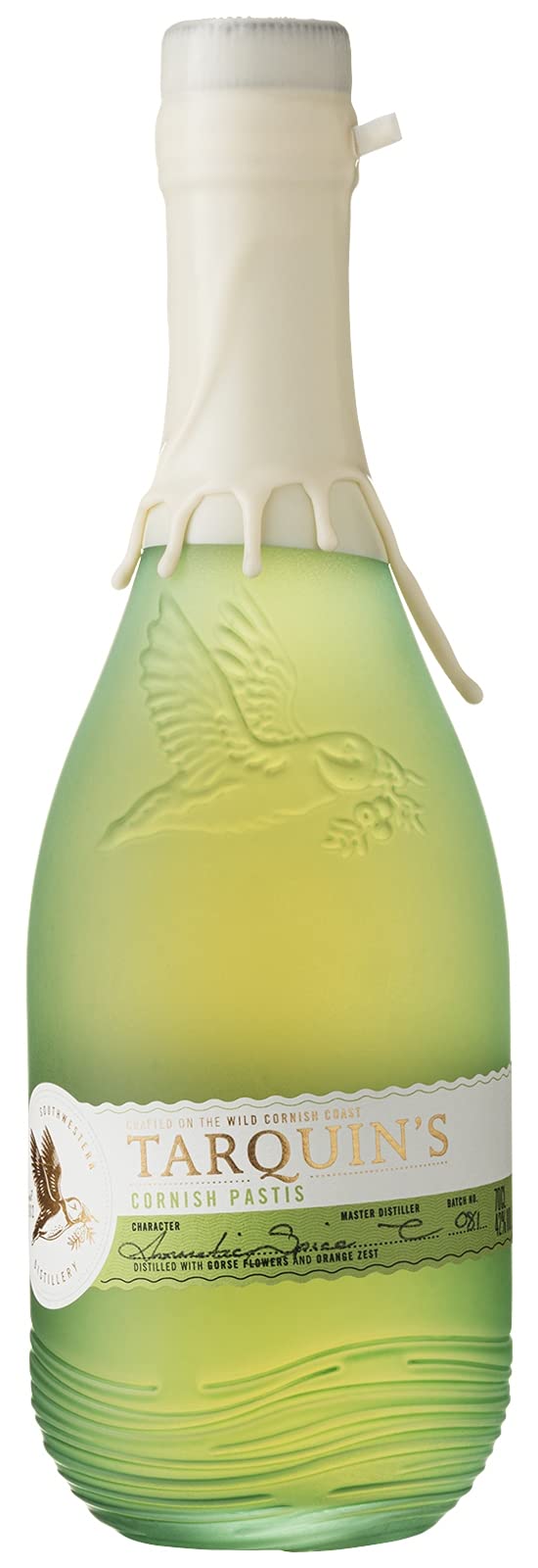 Tarquin’s Cornish Pastis | UK's First Pastis | Crafted on the Wild Cornish Coast | Award Winning | French Aniseed Classic | 42% vol | 70cl