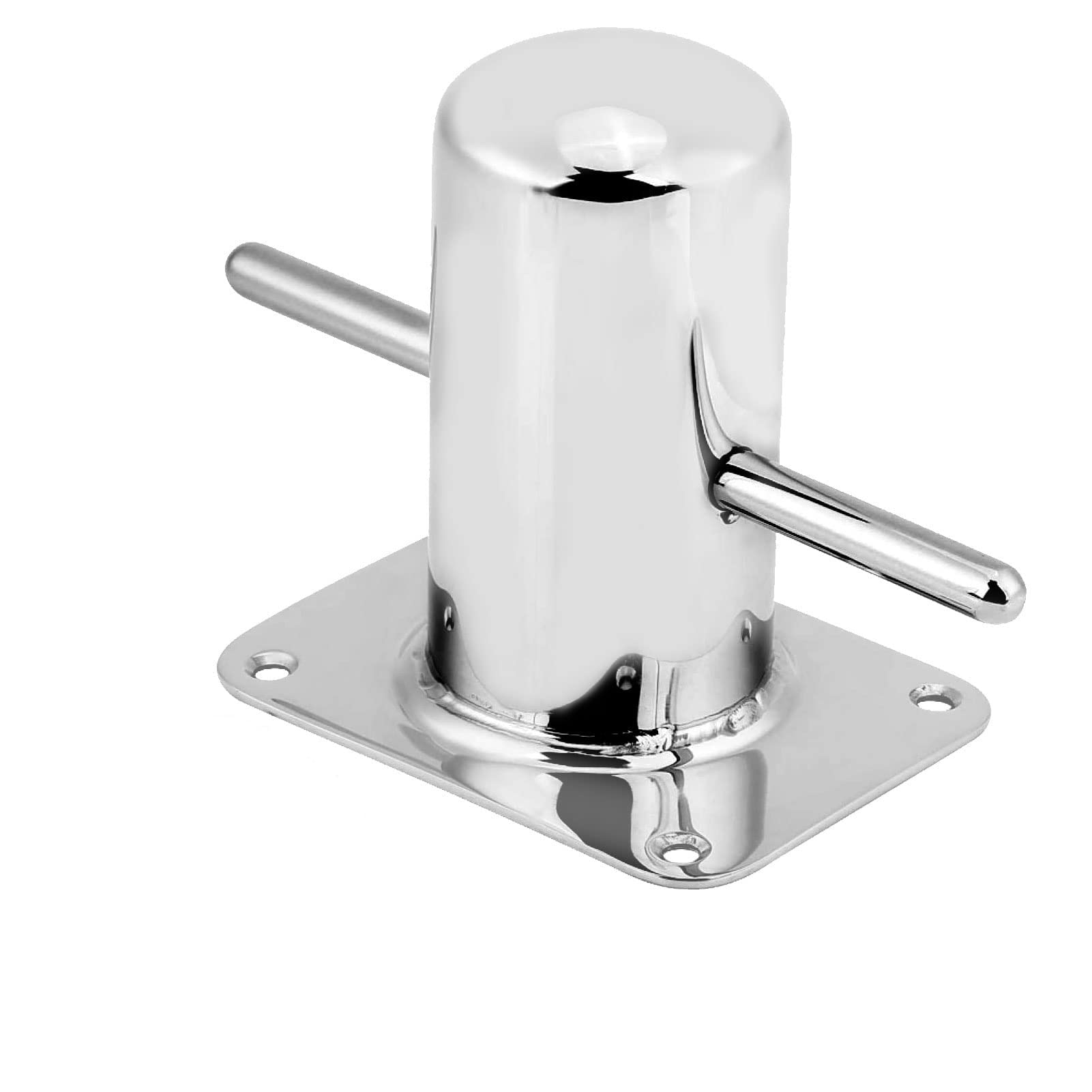 OUKENS Bit di ormeggio della Bitta della traversa della Barca, Bitta di ormeggio della Bitta della Barca dell'Acciaio Inossidabile per l'yacht Marino 120mm * 90mm