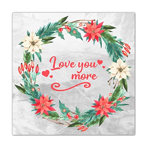 Panneau en bois rustique Love You More, l'expression de l'amour au cœur de votre décoration