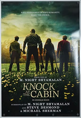 KNOCK AT THE CABIN MOVIE POSTER 2 Sided ORIGINAL Style B 27x40 Shyamalan