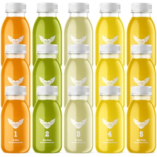 Rebel Kitchen 3-Day Juice Cleanse, 15 x 250ml