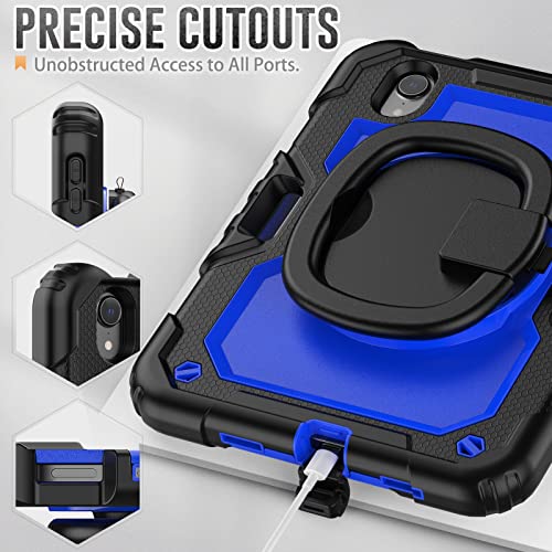 Coque intégrale iPad Mini 7 2024 avec film écran et support stylet intégré