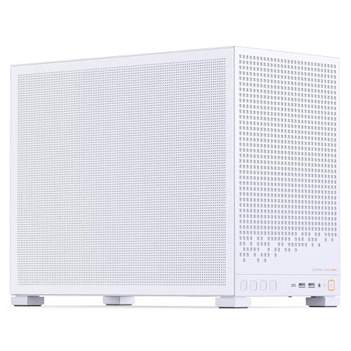 Jonsbo D32 PRO Mesh PC-Gehäuse Weiß – Kompaktes mATX-Case mit Back-Connect-Support, Staubfiltern & High-End-Kühlung