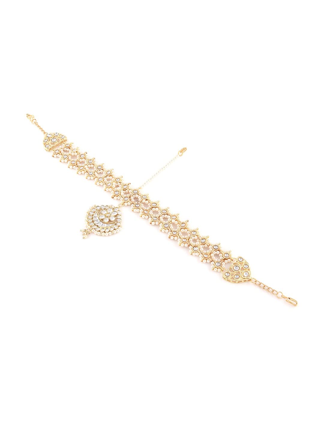 Tone Kundan & Bridal Matha Patti Maangtikka