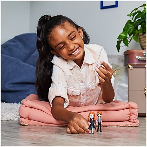 Wizarding World Harry Potter, Magical Minis Ron and Ginny Weasley Friendship Set with 2 Creatures, Kids Toys for Ages 5 and up - Thumbnail 3