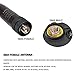 HYS Amateur Radio VHF/UHF SMA Female Antenna, 150Mhz/430Mhz 2 Way Radio Antenna for 2m 70cm Handheld Dual Band Portable Radio