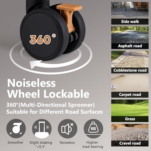Image of Joyway Carry On Luggage, Expandable Suitcase with Smart Cup Holder and USB Port, 20 IN Hardside Checked with TSA Lock Spinner Double Wheels (Brown, Carry-On 20-Inch)