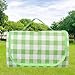 MFMEXUL Family Picnic Blanket Waterproof and Portable for Outdoor Adventures, Green
