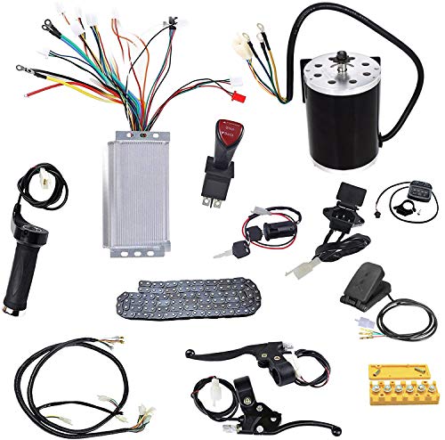 TDPRO Set of 48V 1800W Brushless Electric Motor Controller Throttle Grip Pedal Wiring