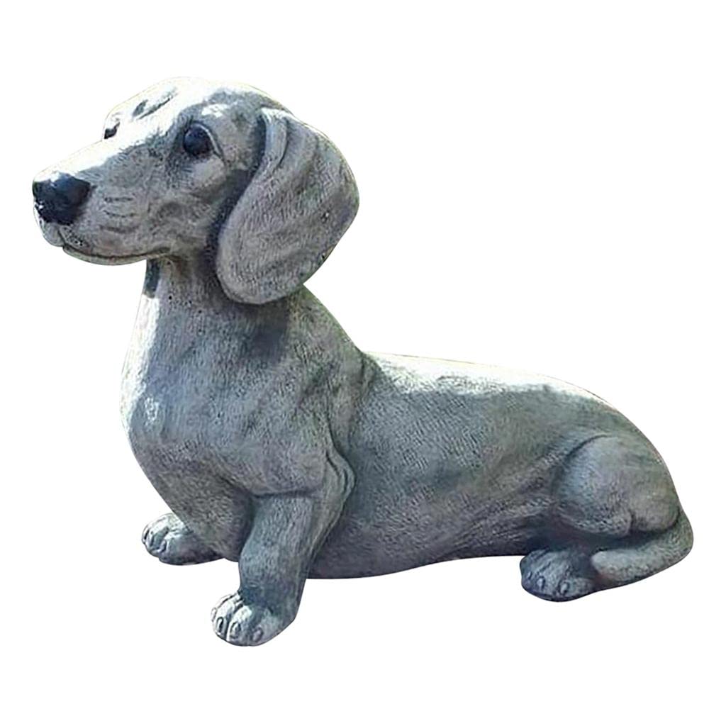 Statue de chien en résine pour décorer un salon moderne et chic