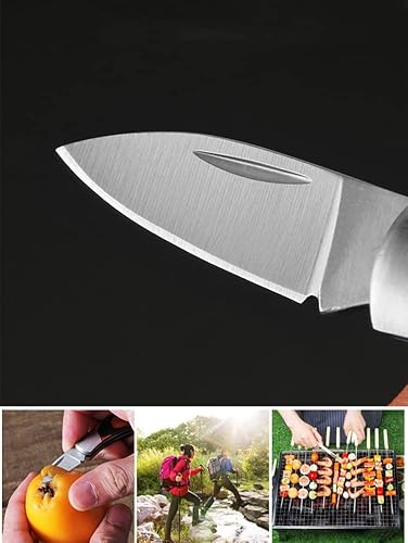 Yisida 2Pcs Small Pocket Knife, Mini Keychain Knife, Edc Stainless Steel Knife, Colorful Wood Handle Folding Knife, Blade Length 1.5 Inch, With Aluminum Gift Box #TOP1