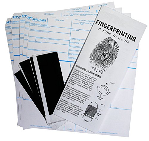 fd 258 fingerprint kit: 5 cards, ink, and directions sns 192 fd 258 fingerprint kit: