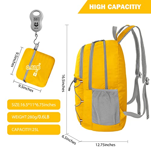 ZOMAKE-28L-Packable-BackpackLightweight-Hiking-Backpacks-Water-Resistant-Foldable-Back-Pack-for-Hiking-Camping