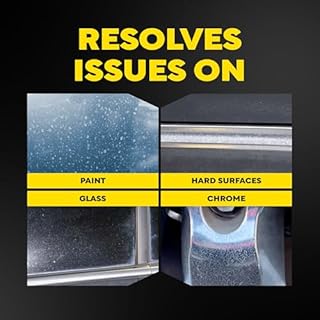 Meguiar's Water Spot Remover, Heavy Duty Water Spot Remover for Cars, Remove Water Stains and Polish Glossy Paint with a Versatile Clear Coat Safe Formula, 16 oz