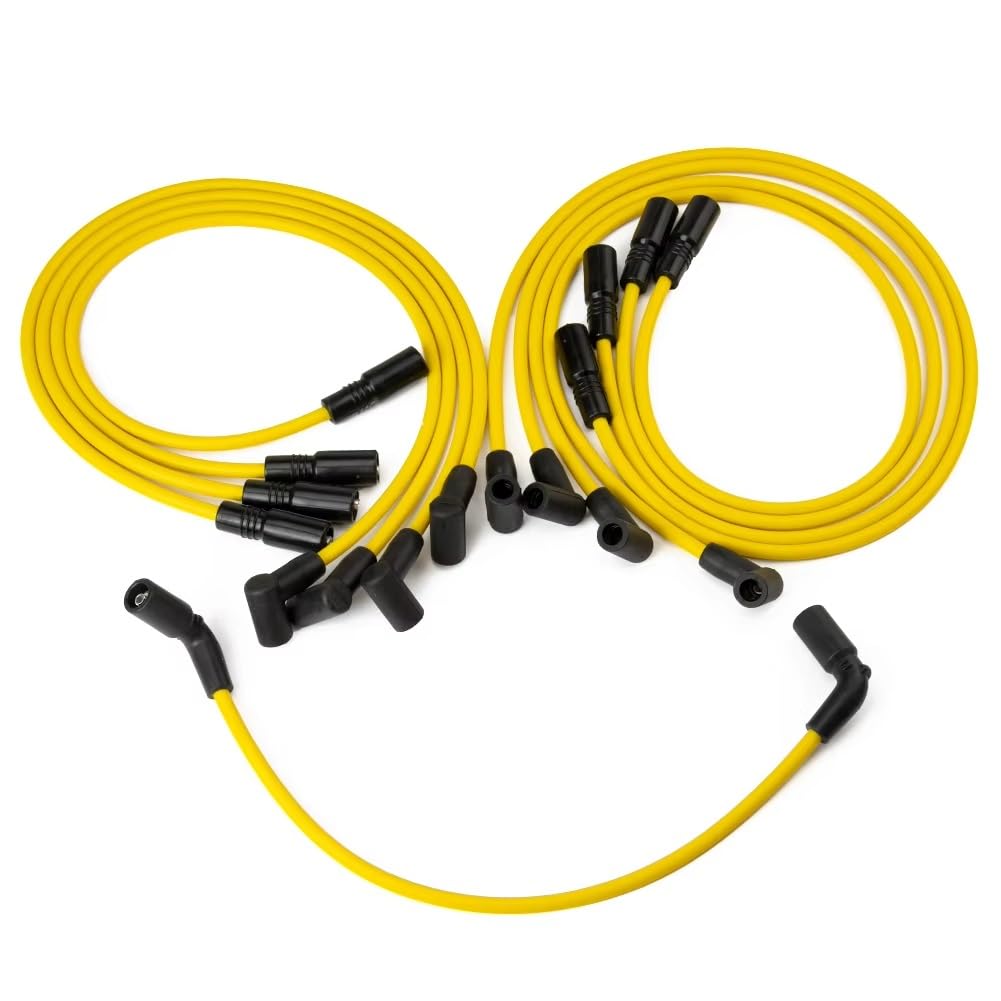 Compatible con Chevrolet para C1500 V8 5.7L 5.0L 1996 1997 1998 1999 2X1197 9718Q 88862089 Cable de bujía