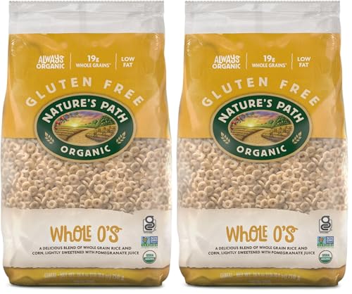 Nature's Path Organic Cereal, Whole O's, 26.4 Oz Bag (Pack