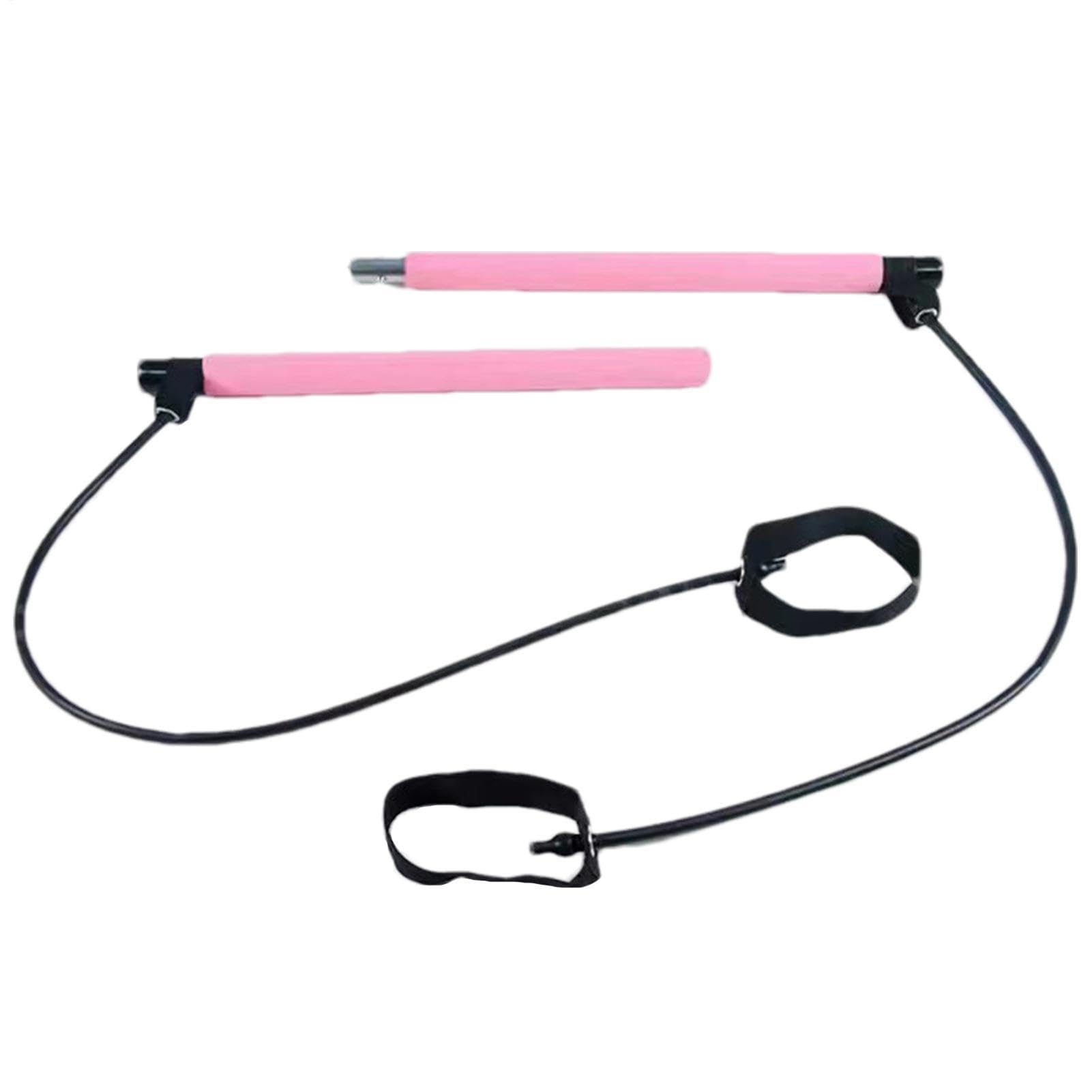 Kit per pilates – Barra elastica fusion, strumento leggero per scolpire, palestra domestica multifunzionale, attrezzatura fitness portatile per yoga, stretching, allenamento di resistenza, allenamento
