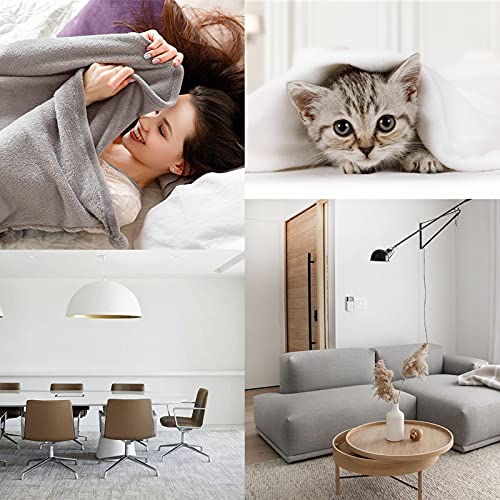Personalisierte Dackel-Hundedecke, Welpenpfotenabdrücke, weicher Flanell-Überwurf für Bett, Sofa, Reisen, Größe XS, 101,6 x 76,2 cm