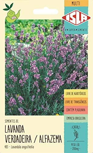 Sementes de Lavanda Alfazema Verdadeira - Linha Multi