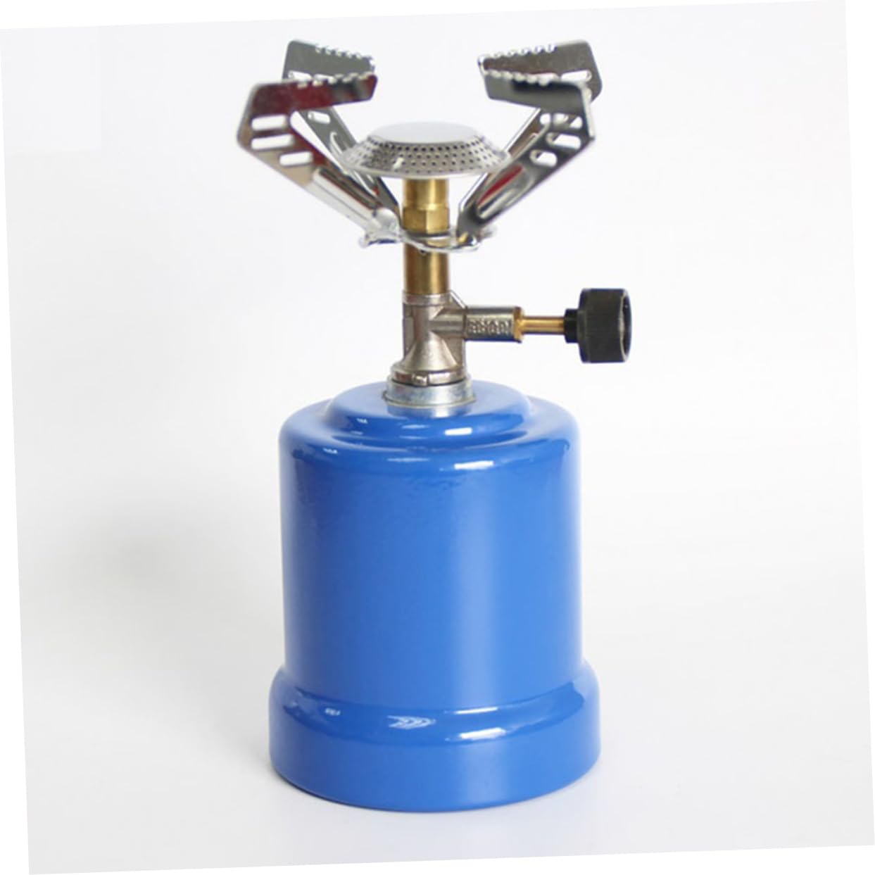 BESTonZON Portable Camping Stove Lightweight Outdoor Gas Cooker for Hiking Flame Durable Design Camping Accessory for Outdoor Cooking