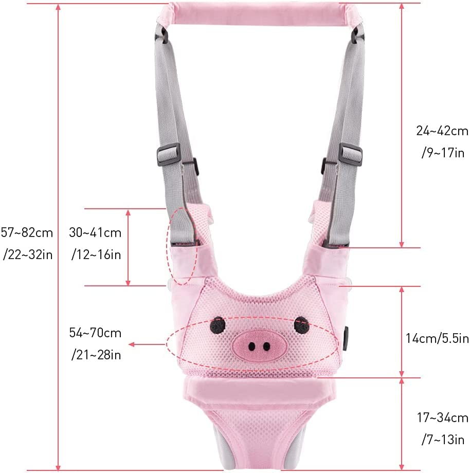 Miniatura 6 de Ayudante para caminar para bebés, asistente ajustable para caminar para bebés y niños pequeños y ayudante de aprendizaje para caminar, arnés