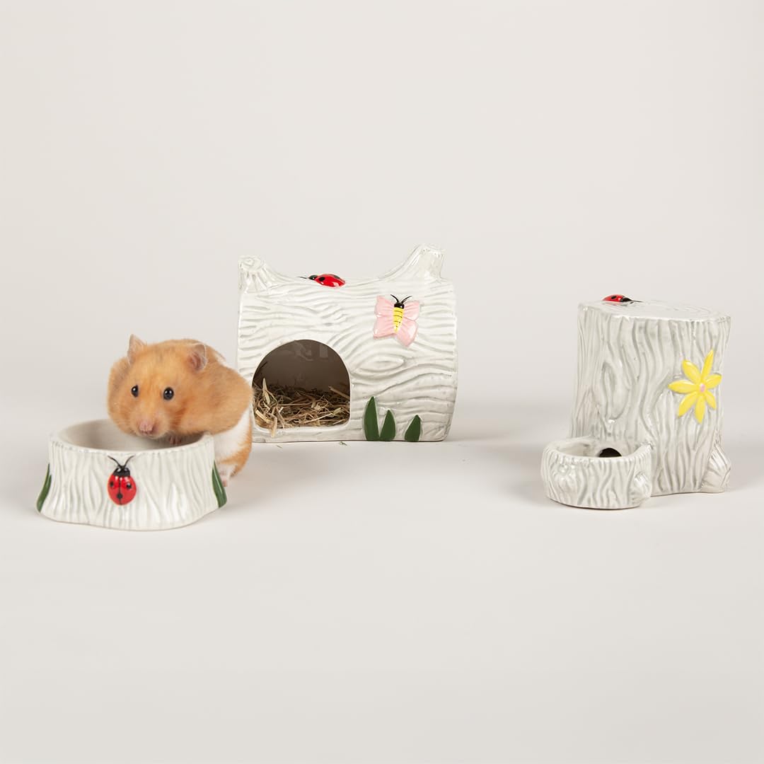Scruffs Small Animal Woodlands Ceramic Set