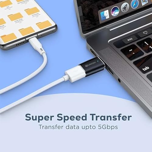 Image of UNIGEN USB 3.0 to Type C OTG Adaptor, 5Gbps High Speed Data Transfer, 5V /2A Charging, USB A Converter Adapter, Compatible for All Type C Devices, Smartphone, Laptops, Tablets, Chargers, MacBook
