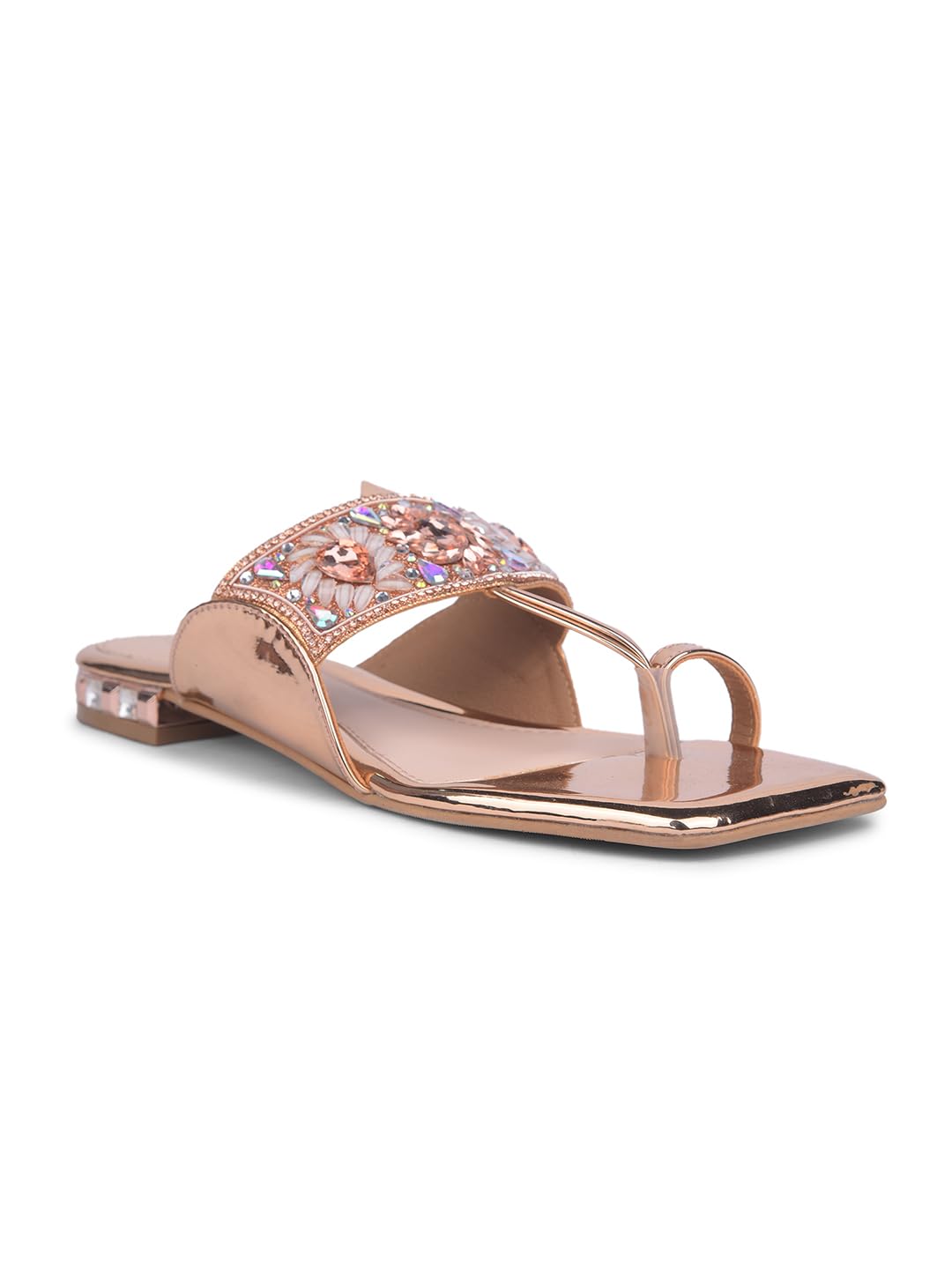 liberty Women Fashion Thong Heel Slipper With PU Upper | PVC Sole Thong Slipper For Women|Women's Comfortable & Latest Design Thong Slipper-picture-31