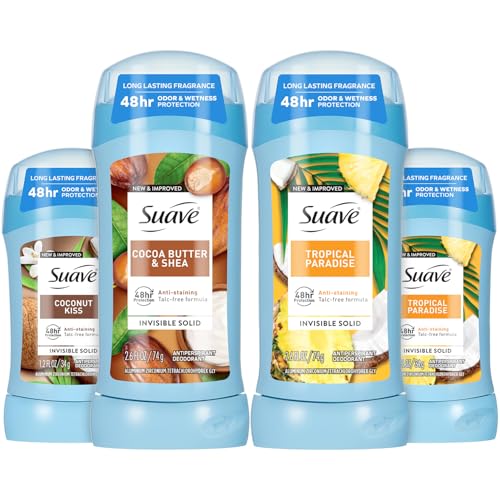 Desodorante Antitranspirante Suave Variedad 4-Pack miniatura 1