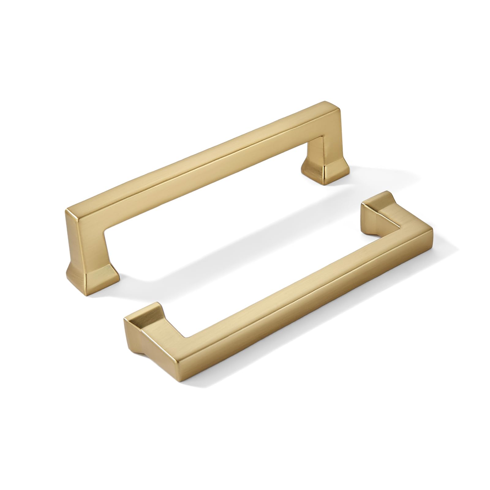 KHTUMEWARE-80414 Champagne Bronze Cabinet Pulls CTC 4 in (102 mm) 10-Pack