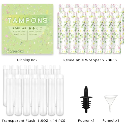Flacons tampons pour alcool : récipient caché pour grands festivals - 3