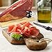 Jamón Serrano Curado Deshuesado + Jamonero + Cuchillo Version Mini de 1...
