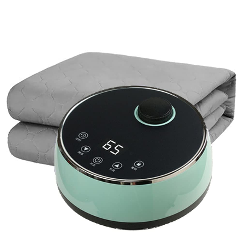 Manta calefactora eléctrica Manta calefactora, colchoneta calentada por agua for otoño e invierno, cama calefactora con circulación de agua segura sin radiación for ancianos, niños, mujeres embarazada