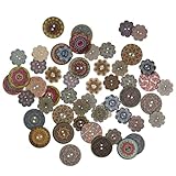 MASONEE wooden buttons_2_flower20mm&round25mm
