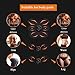 UMATE Abs Stimulator 6 Modes 9 Levels EMS Muscle Stimulator ab Stimulator，Muscle Toner Workout Exercise Equipment for Men Women Fitness Abdominal Training Equipment