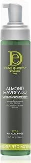 Design Essentials Curl Enhancing Mousse, Almond and Avocado Collection,10 Ounce