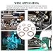 Keadic 320Pcs Copper Flat Washers Assortment Kit, M6 M8 M10 M12 M14 M16 M18 M20