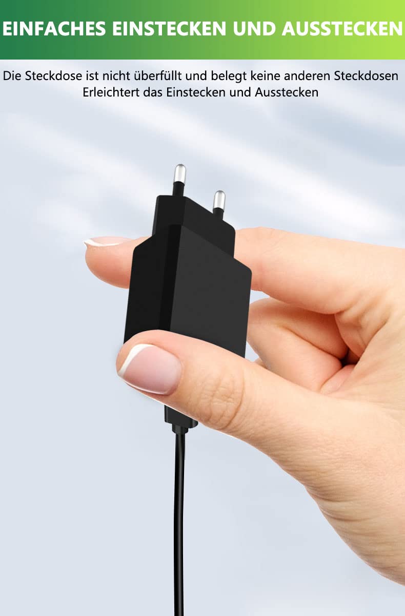 Bouge Alimentatore di rete 5 V 2 A USB C universale compatibile con iPhone, Samsung Galaxy, Huawei, LG,Blackview,e-reader,tablet bambini, giocattoli, TV box, cuffie 5 V 2 A