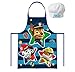 Suncity Paw Patrol Set Chef Delantal+Gorro 3 a 8 Años, Polyester