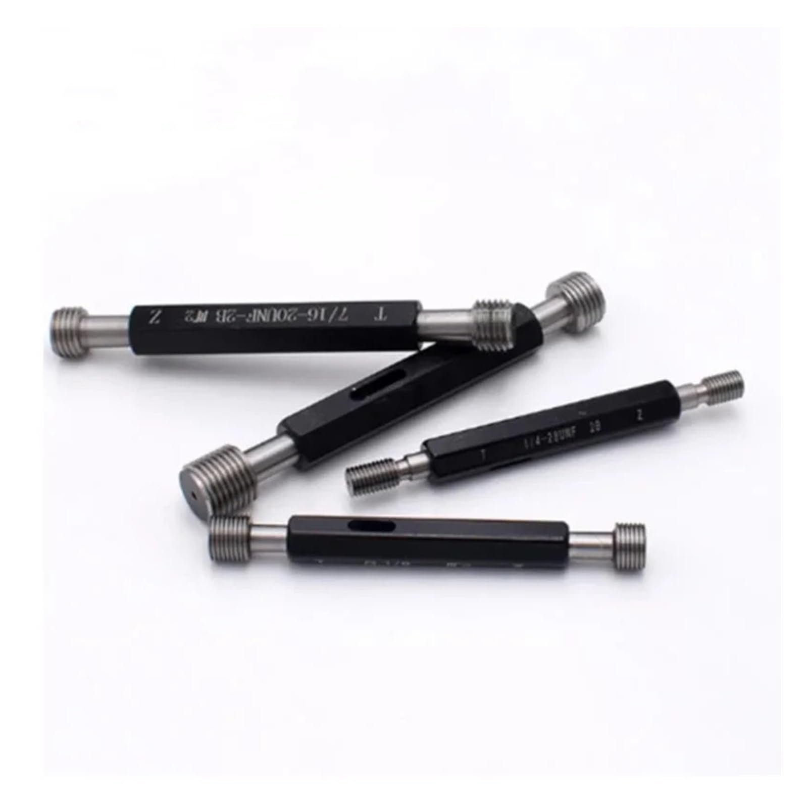 1 pezzo 6H M1-M6.5 calibro in acciaio a tampone con filettatura metrica fine M0.8 .9 M5 M6(M1.8X0.25-6H)