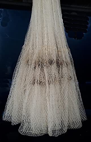 Das Departmental Store's 2.8 Kg Wt, Length 10 ft, Diameter 20 ft, Hole Size 1x1 cm,Hand Throw Cast Fishing Net.