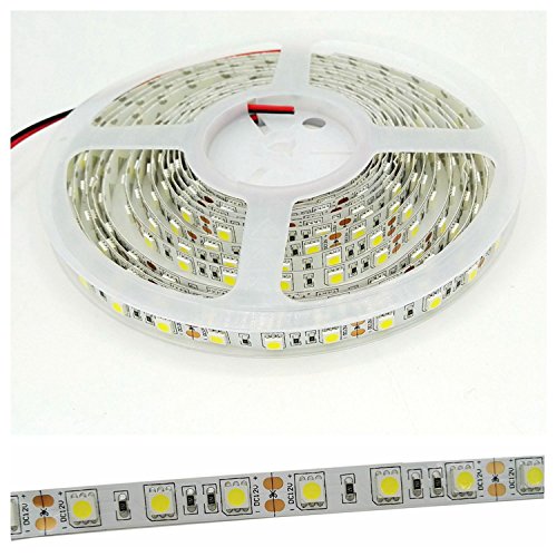 Tira LED flexible 5 metros SMD5050 luz natural 4000K miniatura 3