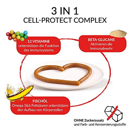 GimCat Multi-Vitamin Pasta Extra, Snack per gatti