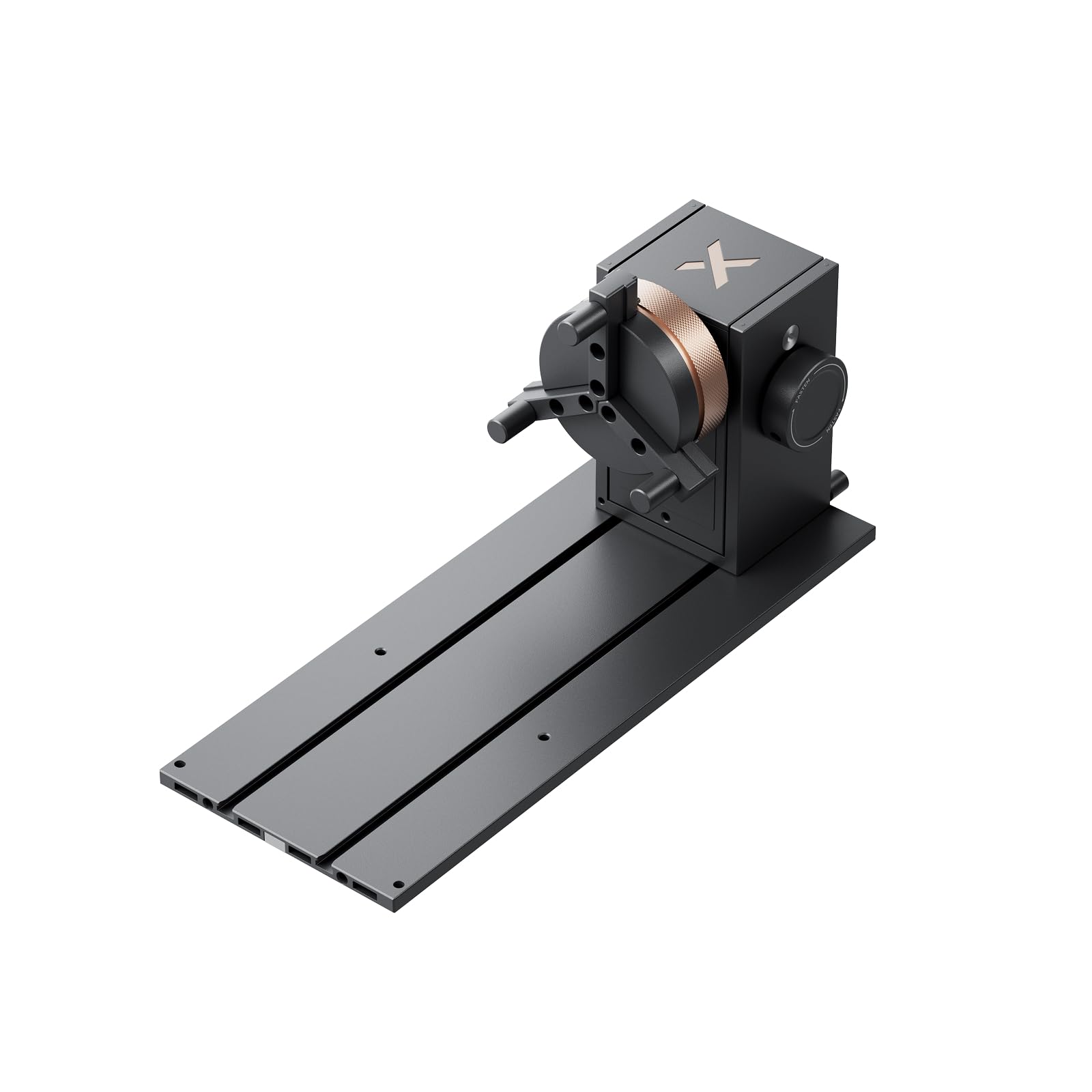 xTool RA3 Lite für xTool M2, Multifunktionales Rotationsmodul, Intelligente Rotationsgravur für Ringe, Thermobecher & Ornamente